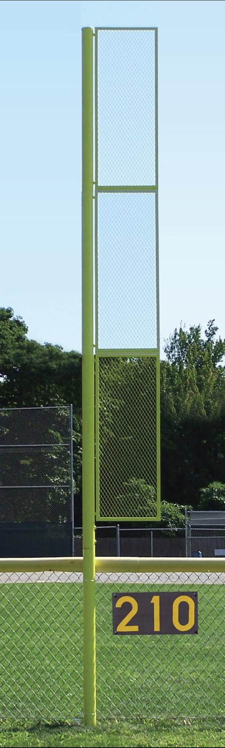 Trigon Sports 20' Collegiate Foul Pole Baseball Field Equipment All