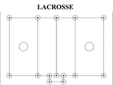 Trigon Sports ProLine Lacrosse Field Layout System Sports Field Equipment All