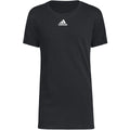 adidas Boys Short Sleeve Fresh Tee Blank/Logo adidas