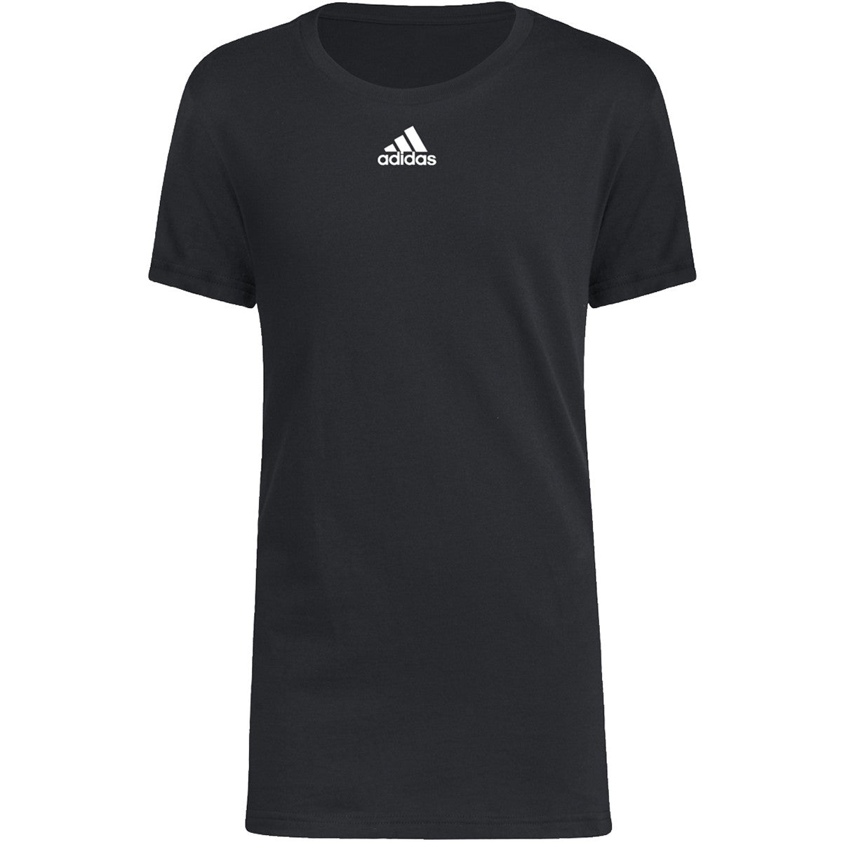 adidas Boys Short Sleeve Fresh Tee Blank/Logo adidas