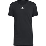 adidas Boys Short Sleeve Fresh Tee Blank/Logo adidas