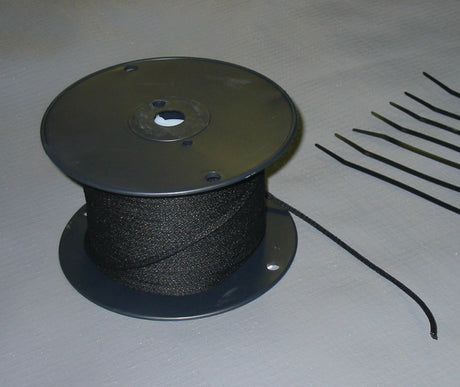 Trigon Sports Black Polytie Rope - 250' Spool Baseball Field Equipment All