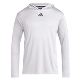 adidas Men's D4T Long Sleeve Lightweight Hoodie Mens Apparel Sweatshirts & Fleece