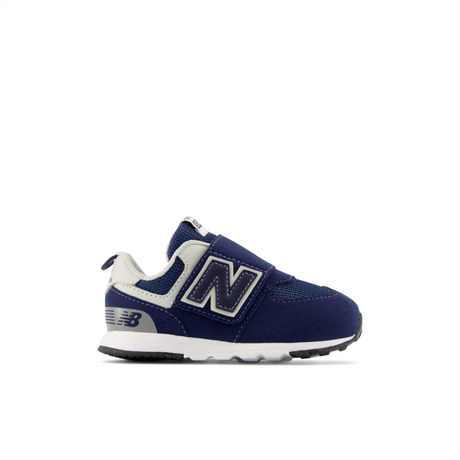New Balance Infant & Toddler Boys 574 NEW-B Hook & Loop Shoe - NW574NV X-Wide Youth Footwear Infant & Toddler