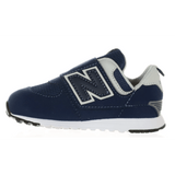 New Balance Infant & Toddler Boys 574 NEW-B Hook & Loop Shoe - NW574NV X-Wide Youth Footwear Infant & Toddler