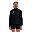 New Balance Women's United Airlines NYC Half Athletics Packable Jacket Womens Apparel Jackets & Vests