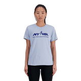 New Balance Women's Run For Life Graphic T-Shirt Womens Apparel Shirts & Tops