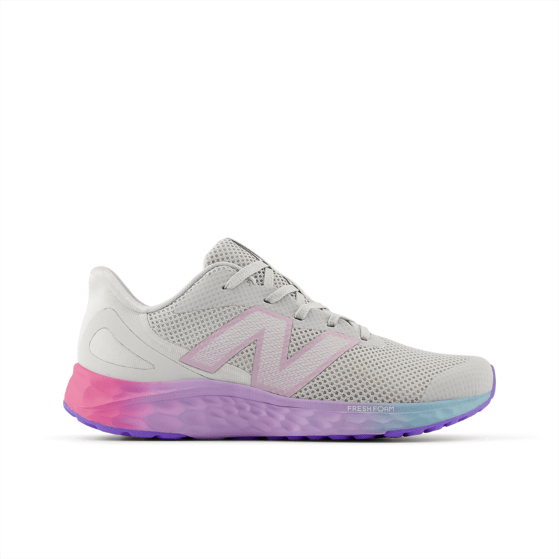 New Balance Youth Girls Fresh Foam Arishi V4 Running Shoe - GPARIGR4 Wide Youth Footwear Training & Running