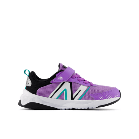 New Balance Youth Girls Dynasoft 545 Bungee Lace with Top Strap Shoe - PT545PF1 Wide Youth Footwear Training & Running