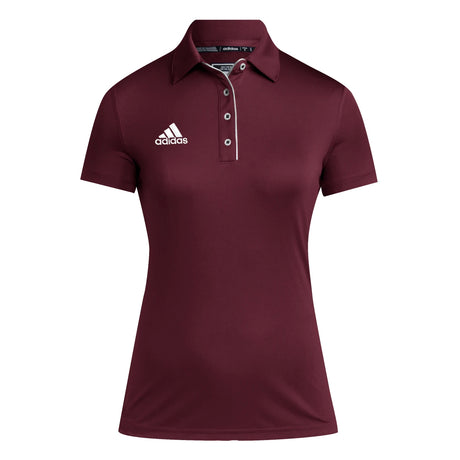 adidas Women's Short Sleeve Aeroready Polo Shirt Womens Apparel Shirts & Tops