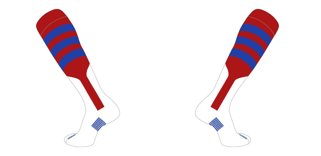 Doubleplay Socks Pattern A - Custom Baseball Knit Socks PD Custom Product