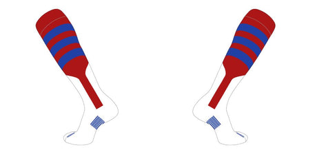 Doubleplay Socks Pattern A - Custom Baseball Knit Socks PD Custom Product