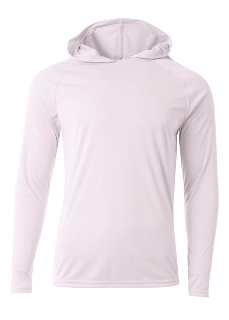 A4 Youth Long Sleeve Hooded Tee A4