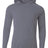 A4 Youth Long Sleeve Hooded Tee A4