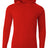 A4 Youth Long Sleeve Hooded Tee A4