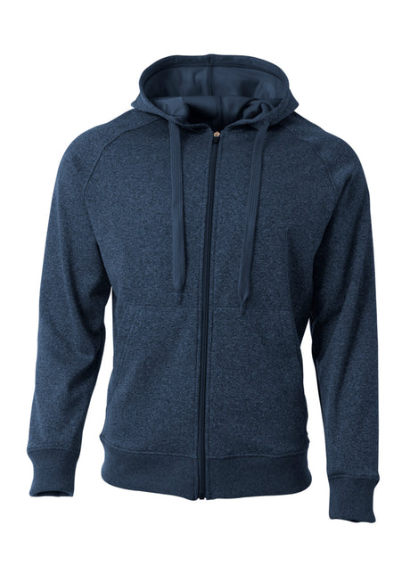 A4 Mens Agility Long Sleeve Tech Fleece Hoodie A4