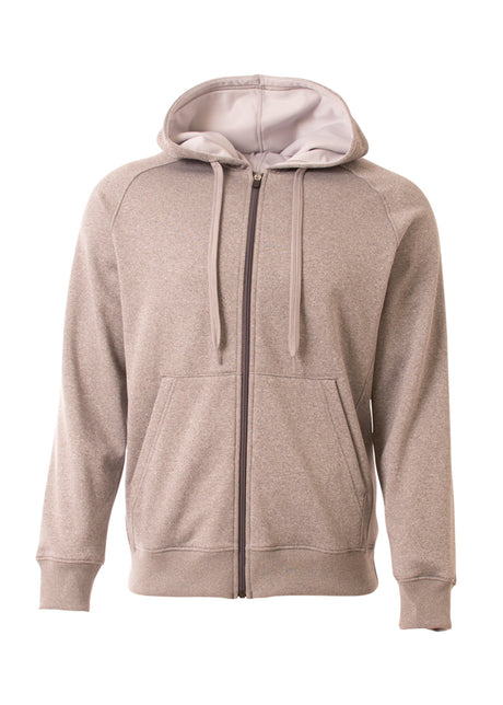 A4 Mens Agility Long Sleeve Tech Fleece Hoodie A4