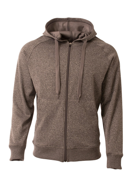 A4 Mens Agility Long Sleeve Tech Fleece Hoodie A4