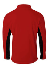 A4 Mens 1/4 Zip Color Block Fleece A4