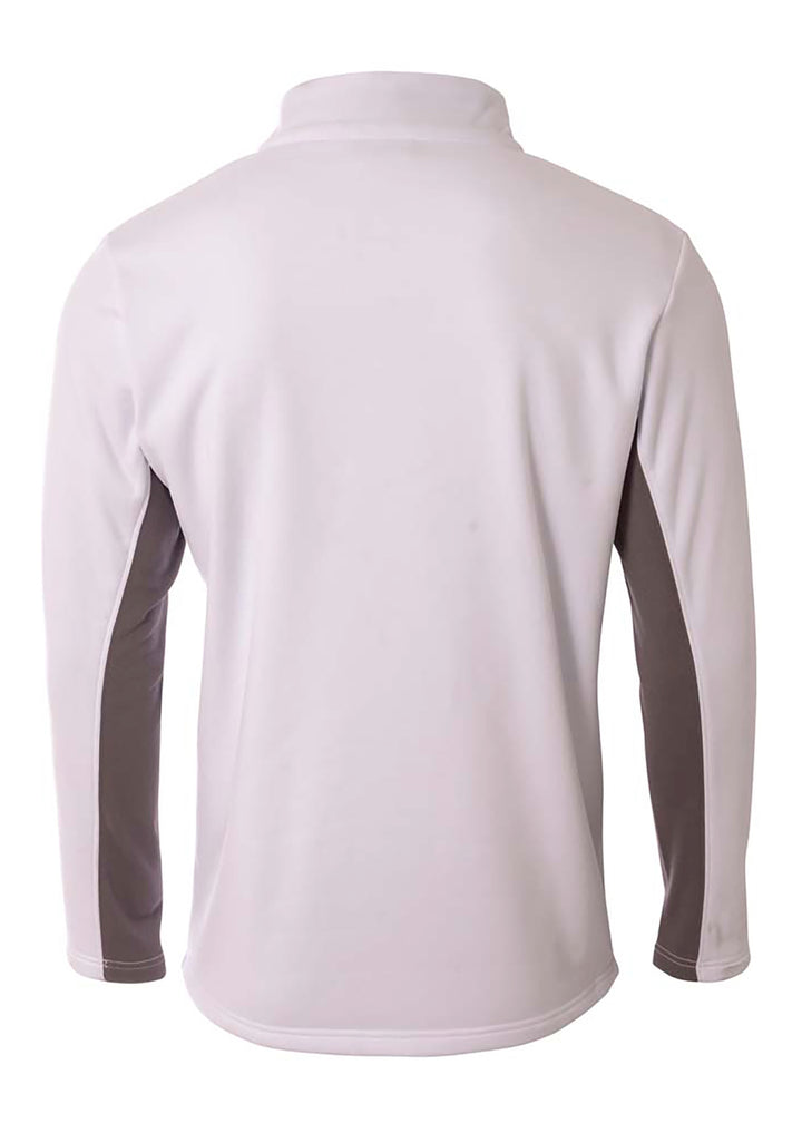 A4 Mens 1/4 Zip Color Block Fleece A4