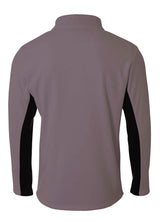 A4 Mens 1/4 Zip Color Block Fleece A4