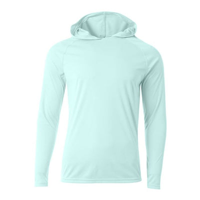 A4 Youth Long Sleeve Hooded Tee