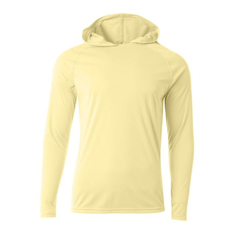 A4 Youth Long Sleeve Hooded Tee A4