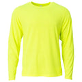 A4 Mens Softek Long Sleeve Tee