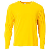 A4 Mens Softek Long Sleeve Tee