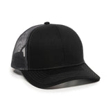 Outdoor Cap MBW-600 Cotton Twill Structured Trucker Hat Unisex Accessories Hats & Caps