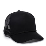 Outdoor Cap GL-155 Visor with Cord Structured Trucker Hat Unisex Accessories Hats & Caps