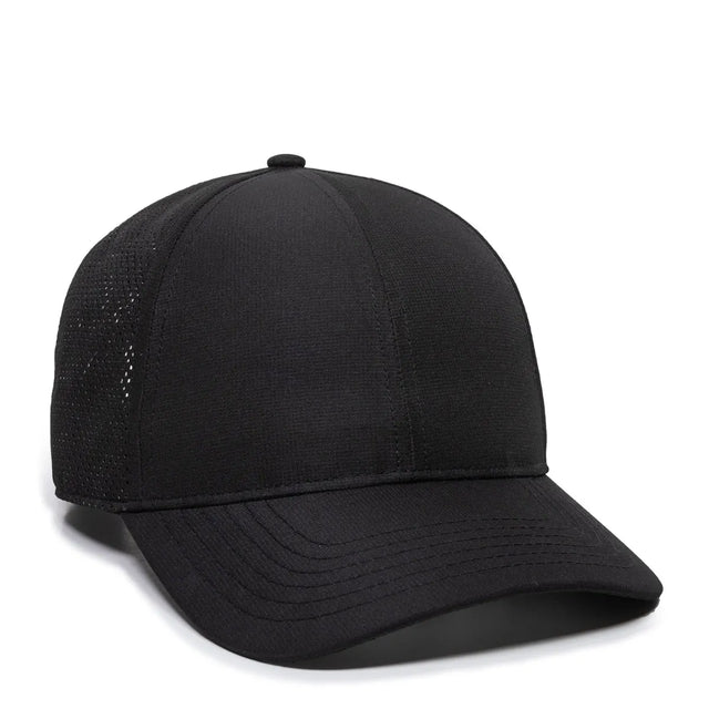 Outdoor Cap OC803 Perforated Structured Solid Back Hat-1