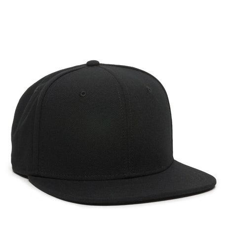 Outdoor Cap REDLBL101 Flat Bill Structured Solid Back Hat Unisex Accessories Hats & Caps