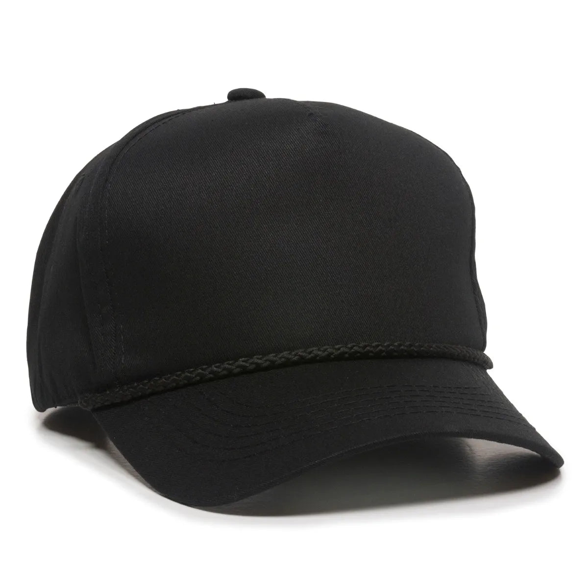 Outdoor Cap GL-555 Corded Visor Structured Solid Back Hat Unisex Accessories Hats & Caps