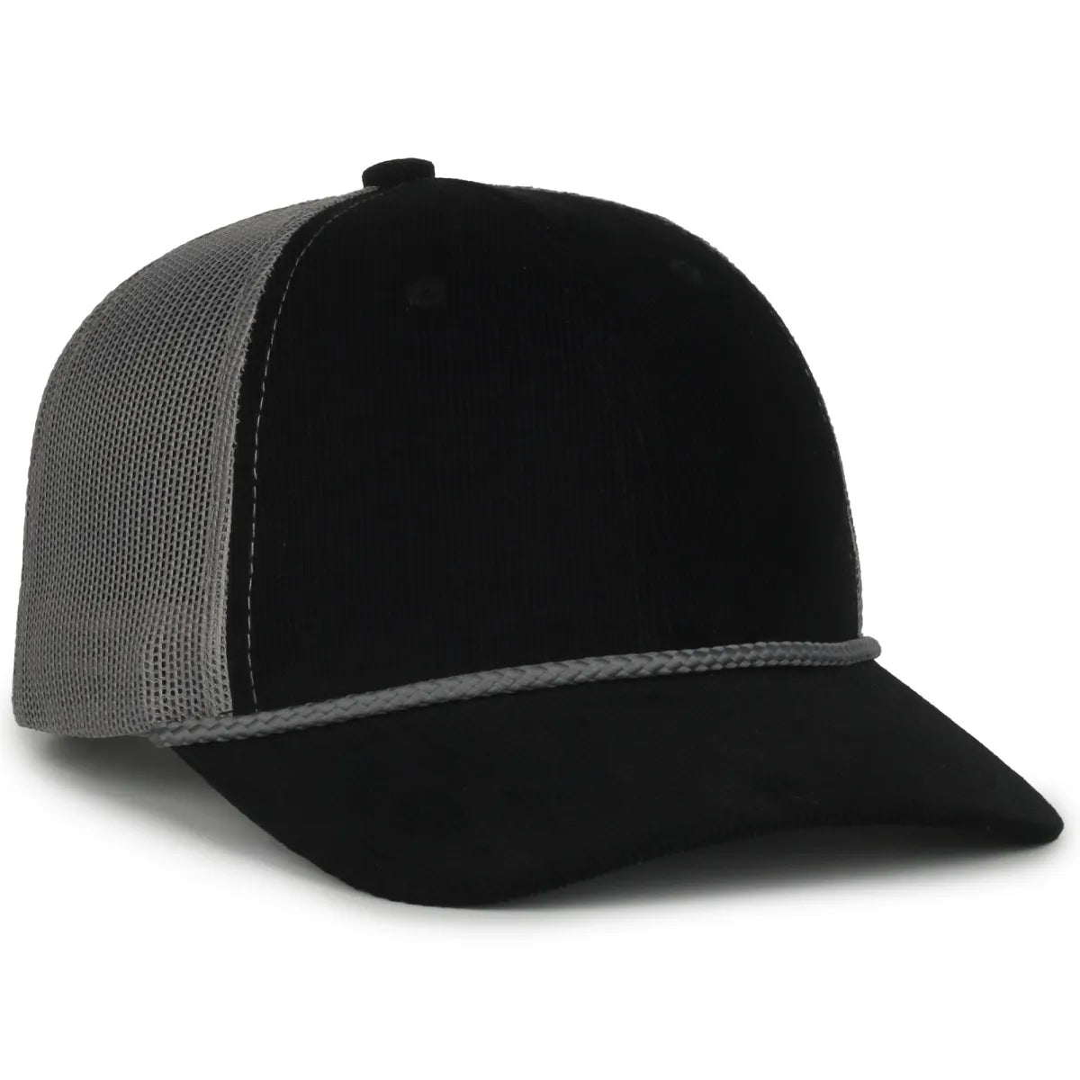 Outdoor Cap OCCORDM Corduroy Structured Trucker Hat Unisex Accessories Hats & Caps