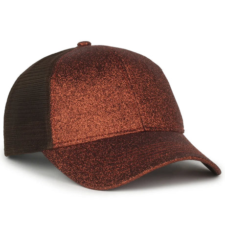 Outdoor Cap OCGLTR Glitter Fabric Structured Trucker Hat Unisex Accessories Hats & Caps