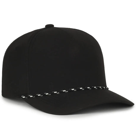 Outdoor Cap OC550PF Visor Cord Structured Solid Panel Hat Unisex Accessories Hats & Caps