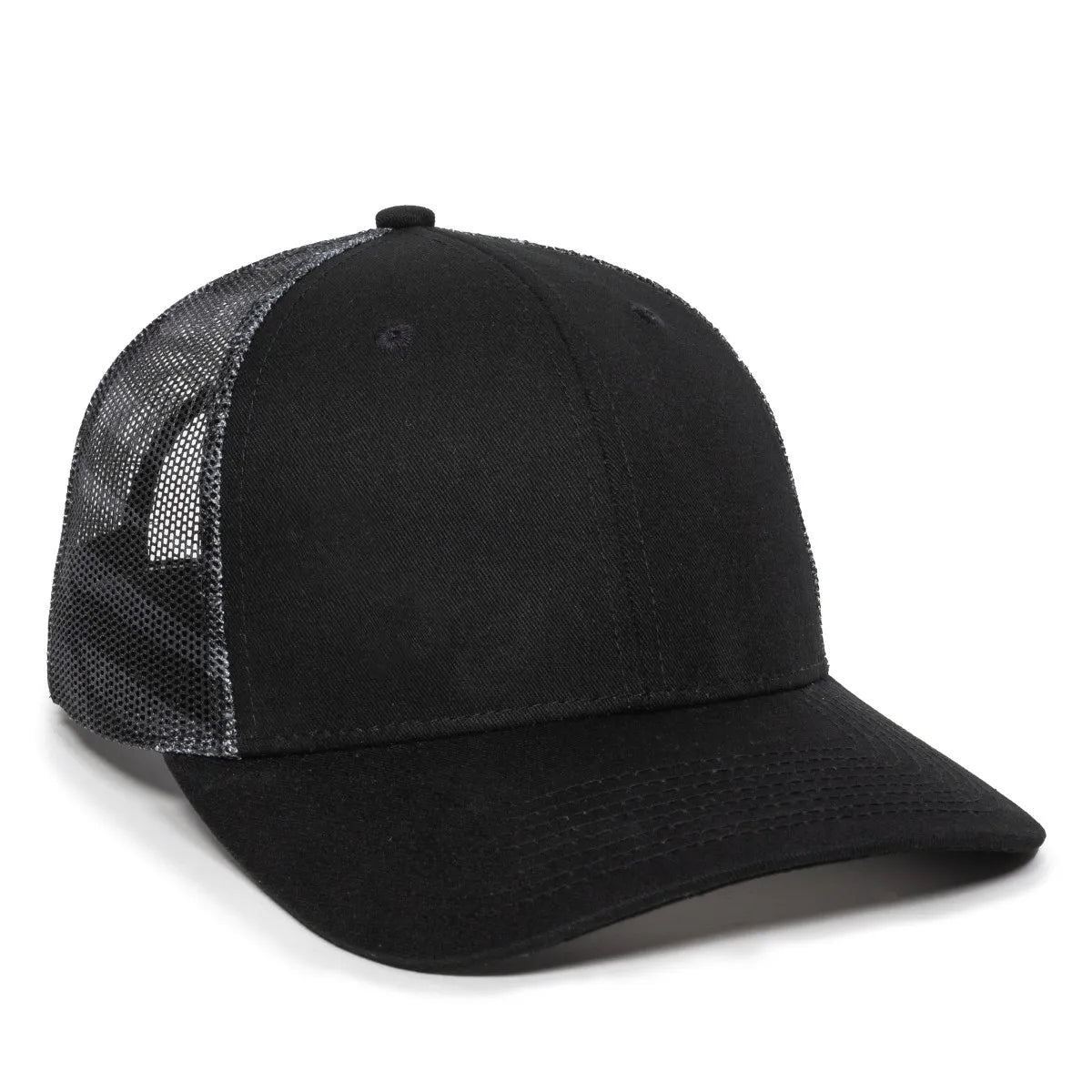 Outdoor Cap OC771PM Sublimated Flags Structured Trucker Hat Unisex Accessories Hats & Caps