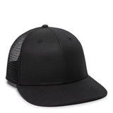 Outdoor Cap REDLBL109 Hemp Blend Structured Trucker Hat Unisex Accessories Hats & Caps