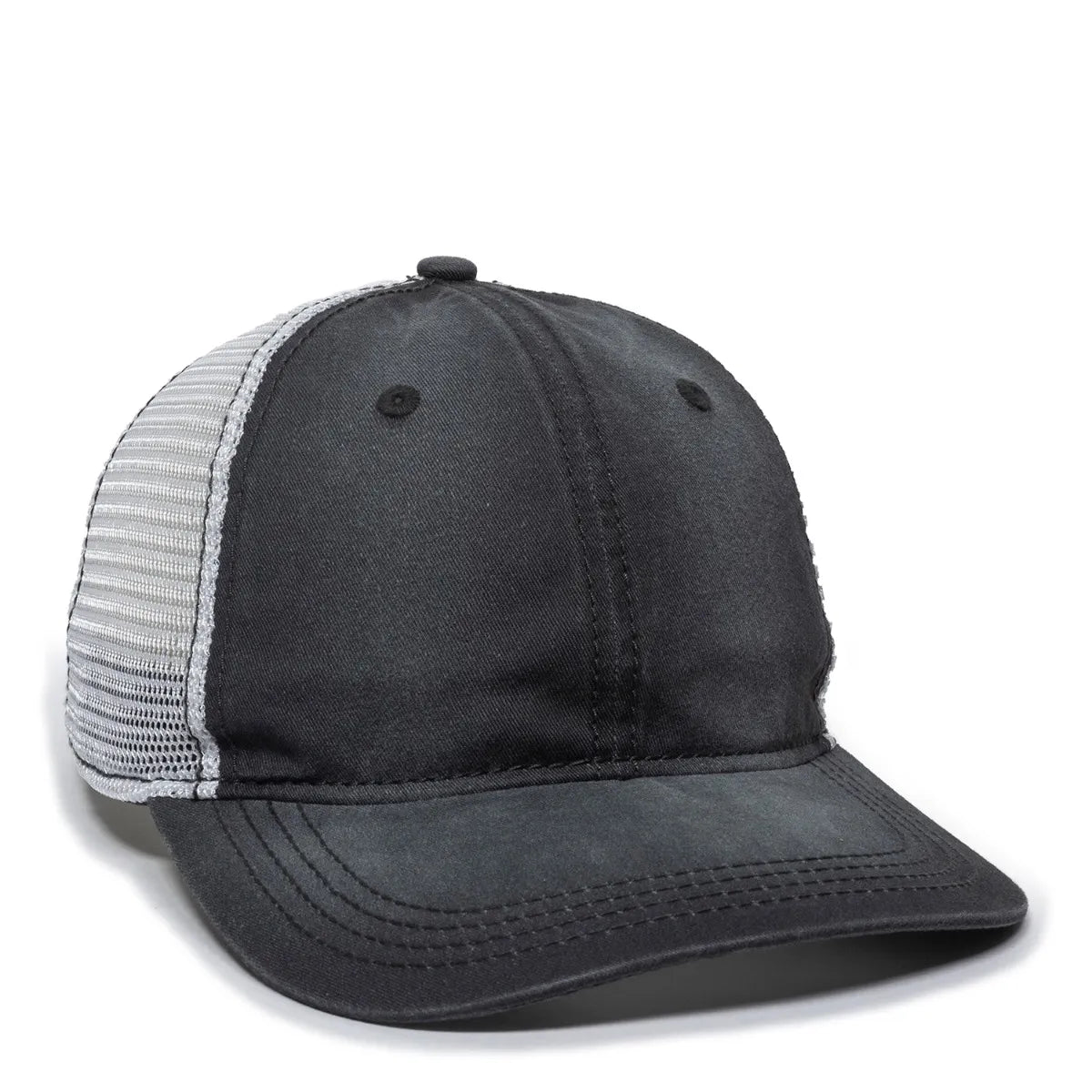 Outdoor Cap PDT-750M Cotton Twill Unstructured Trucker Hat Unisex Accessories Hats & Caps