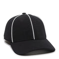Outdoor Cap OFC-600 Piping Structured Solid Back Hat Unisex Accessories Hats & Caps