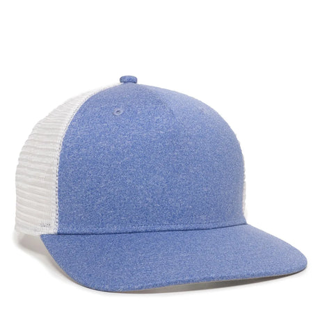 Outdoor Cap RGR-100M Heathered Structured Trucker Hat Unisex Accessories Hats & Caps