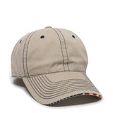Outdoor Cap USA-850 Unstructured Solid Back Hat Unisex Accessories Hats & Caps