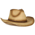 Outdoor Cap STW-200L Tan Raffia Straw Cowboy Hat Unisex Accessories Hats & Caps