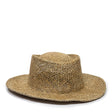 Outdoor Cap STW-100 Natural Sea Grass Straw Gambler Hat Unisex Accessories Hats & Caps
