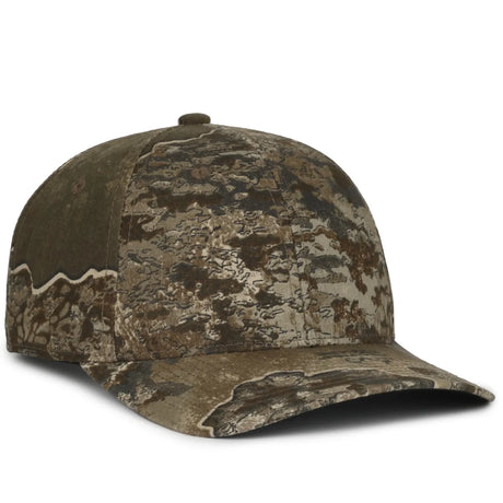 Outdoor Cap MB2021CAMO Canvas Camo Structured Solid Back Hat Unisex Accessories Hats & Caps
