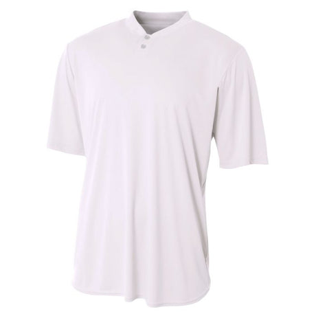 A4 Men's Tek 2-Button Henley A4
