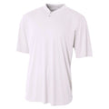 A4 Men's Tek 2-Button Henley