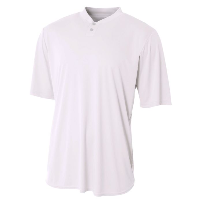 A4 Men's Tek 2-Button Henley