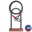 Abus Ultimate 420 Combo Pack U-Lock Bicycle Accessories Locks/Security